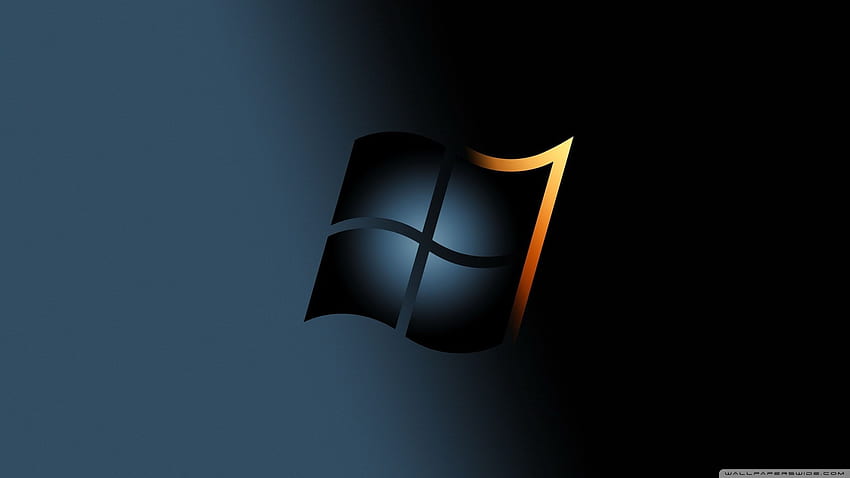 Windows 7 Dark ❤ dla Ultra TV, oryginalny Windows 7 Tapeta HD