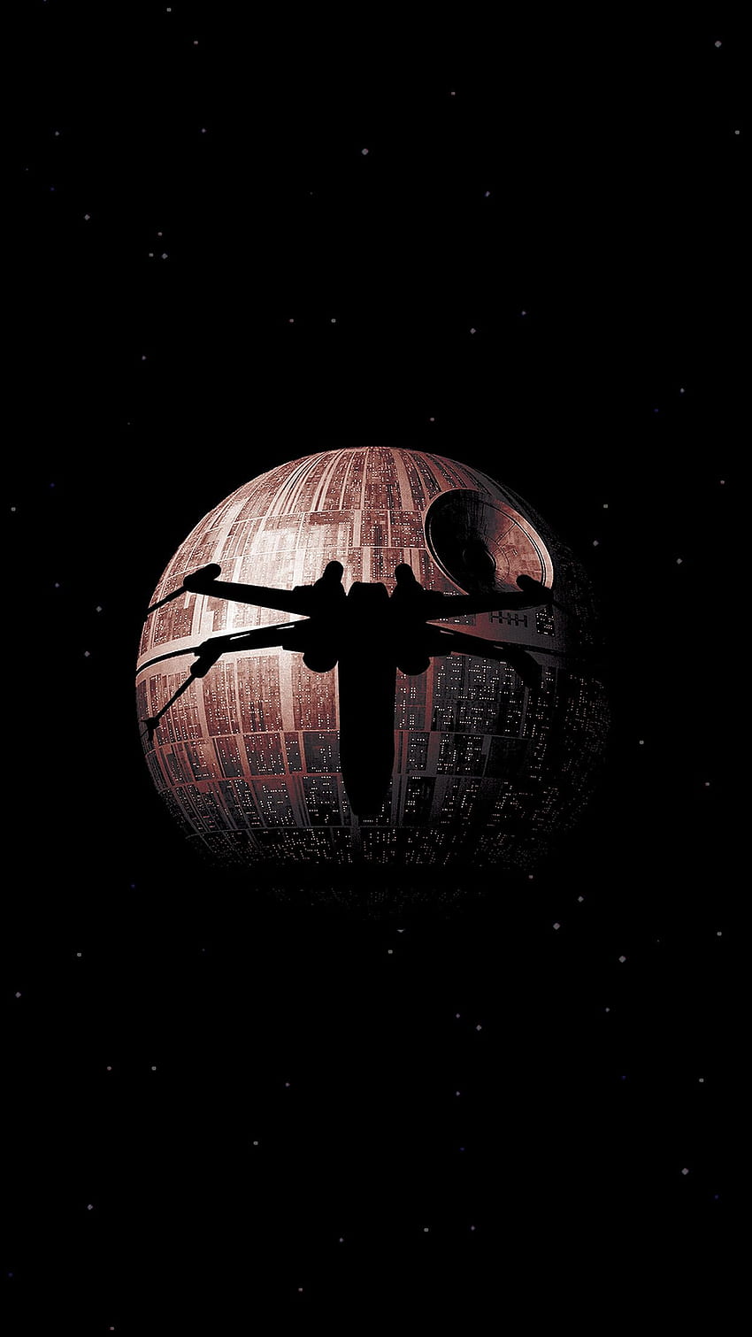 Rogue One Dark Space Starwars Poster Illustrationskunst, Star Wars 8 Plus HD-Handy-Hintergrundbild