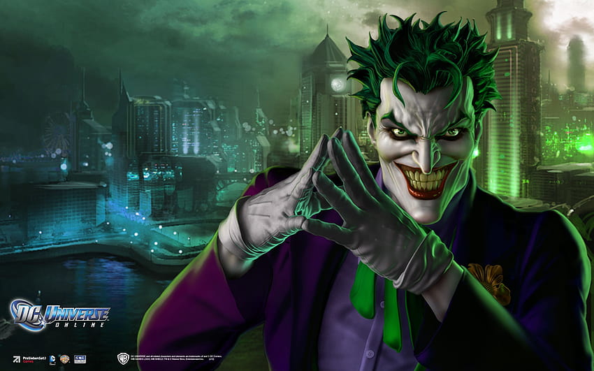 DC UNIVERSE ONLINE D C Superhero Comics Batman Joker F HD wallpaper