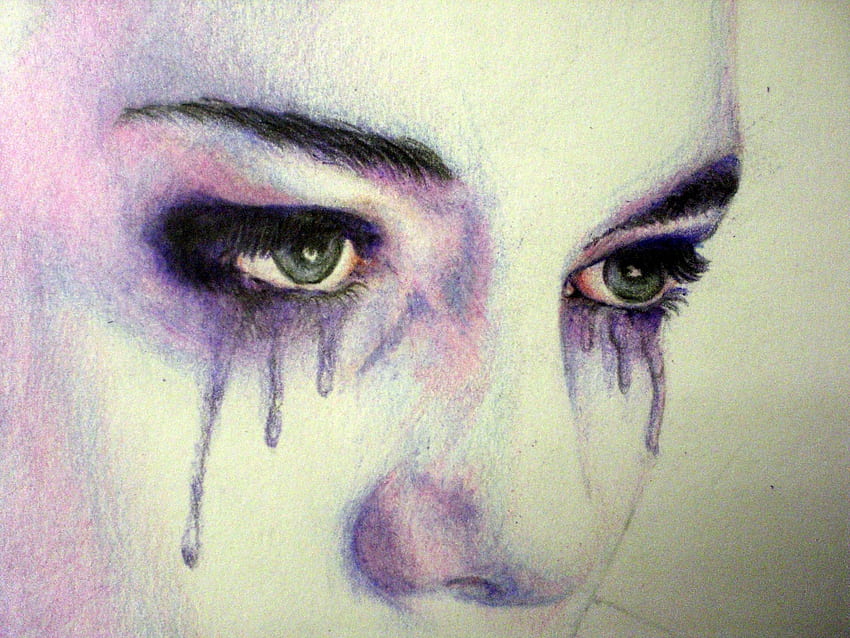 Mujer llorando y antecedentes, lágrimas fondo de pantalla