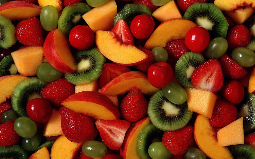 Fresh Fruit Salad . Chocolates and Fruits for Mobile and HD wallpaper