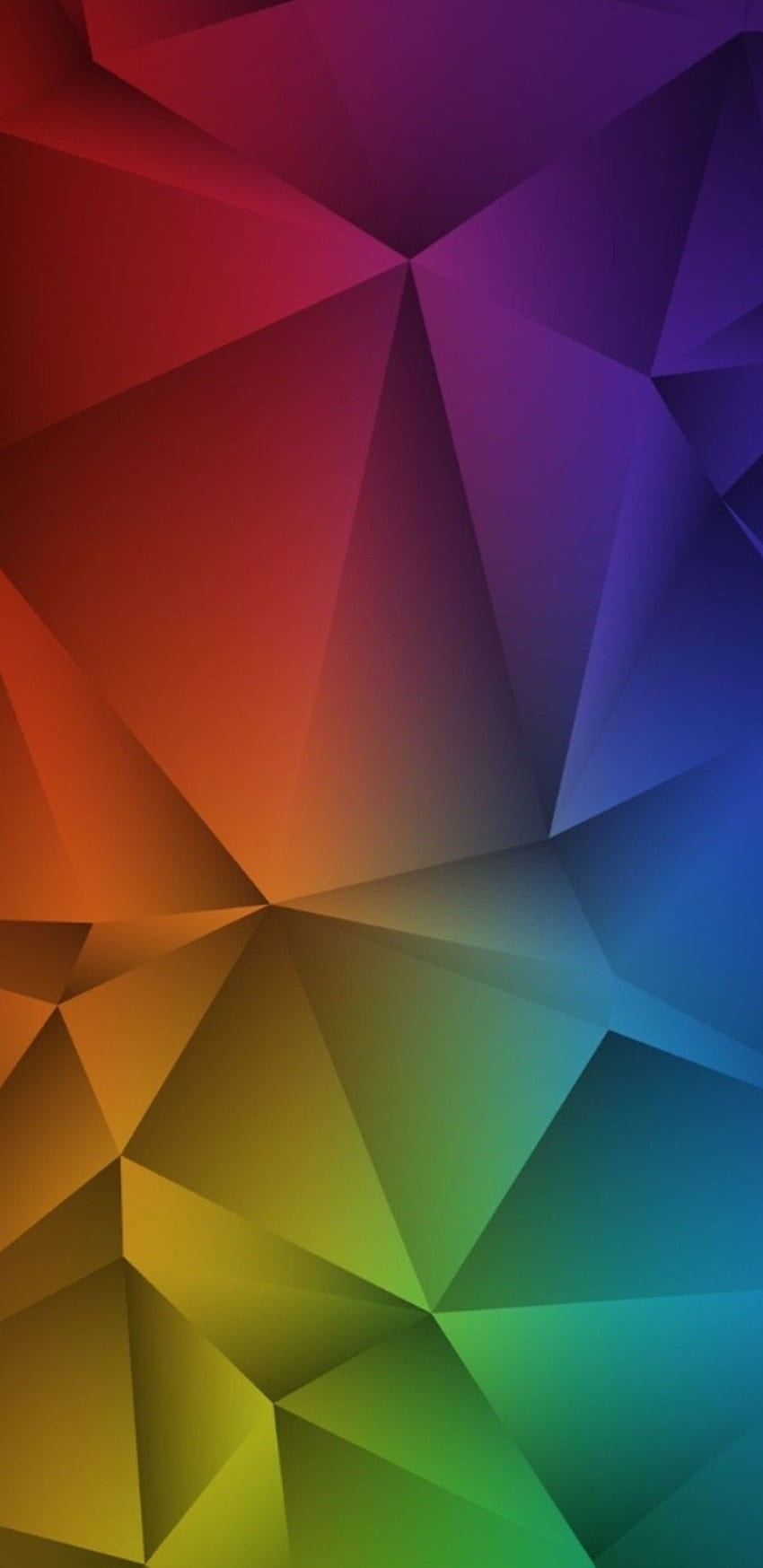 IPhone . Blau, Grün, Dreieck, Orange, Muster, Linie HD-Handy-Hintergrundbild