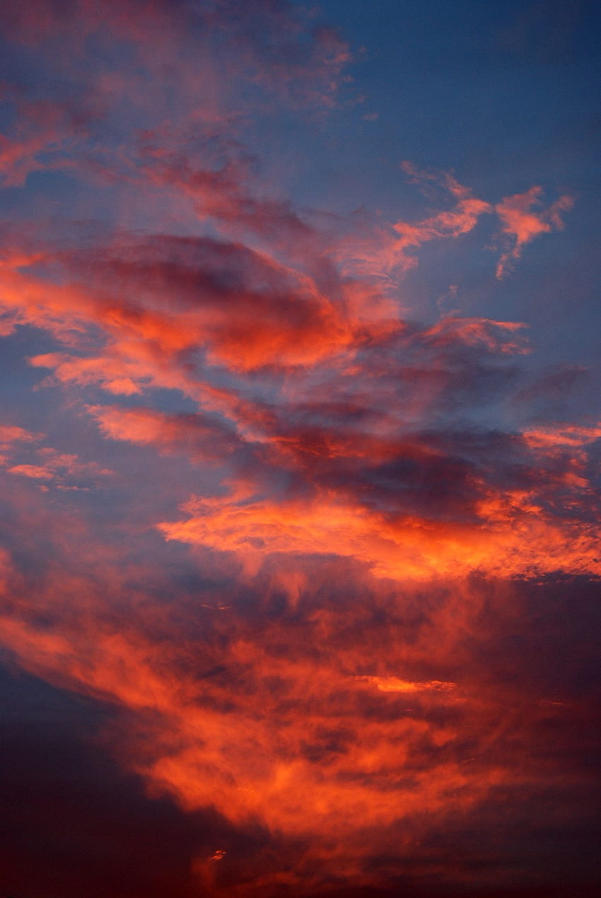 Облаци по залез над Албакърки. Пустинен колаж. Мексико, Сънсет Ню Мексико HD тапет за телефон