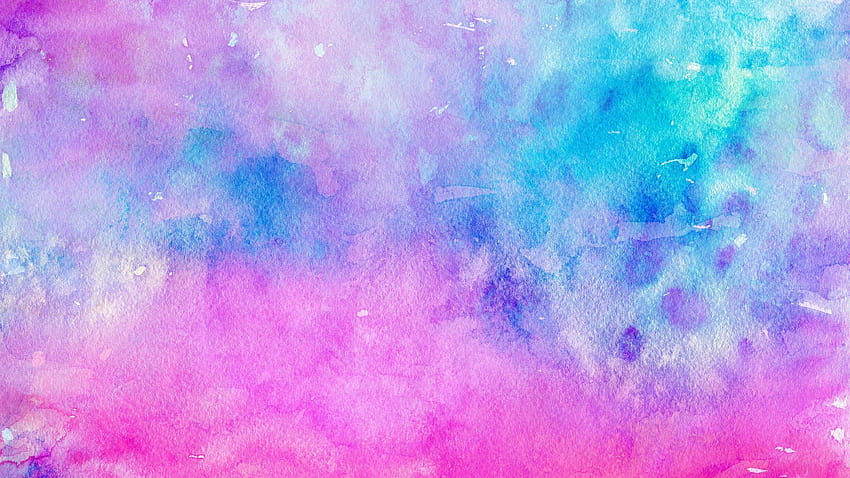 Paint, Watercolor, Stains, Light - Watercolor Pink Purple And Blue, Light Pink 2048X1152 HD wallpaper