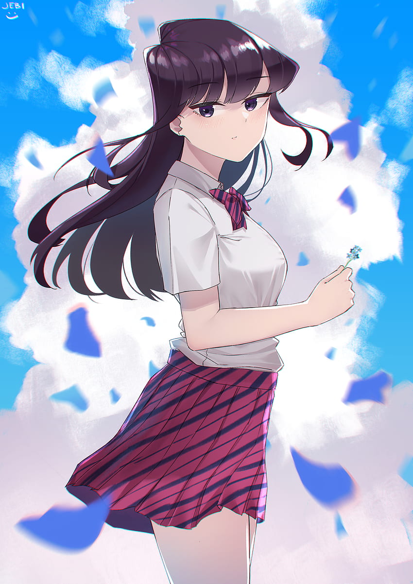 Komi Shouko, Anime Board HD phone wallpaper