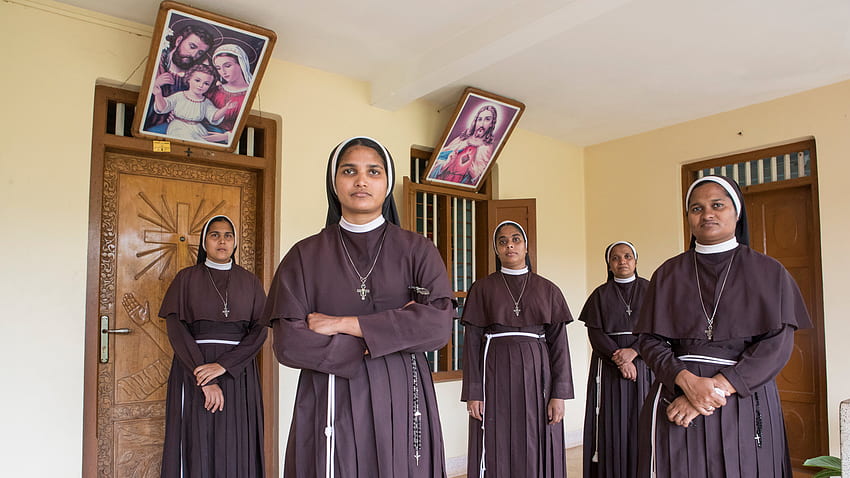 주교에 대한 수녀의 성폭행 사건이 인도의 가톨릭 요새를 흔들다 - The New York Times, Catholic Nun HD 월페이퍼