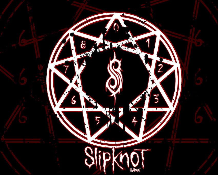 Slipknot-Logo, Metall, Slipknot-Logo, Götter, Musik HD-Hintergrundbild