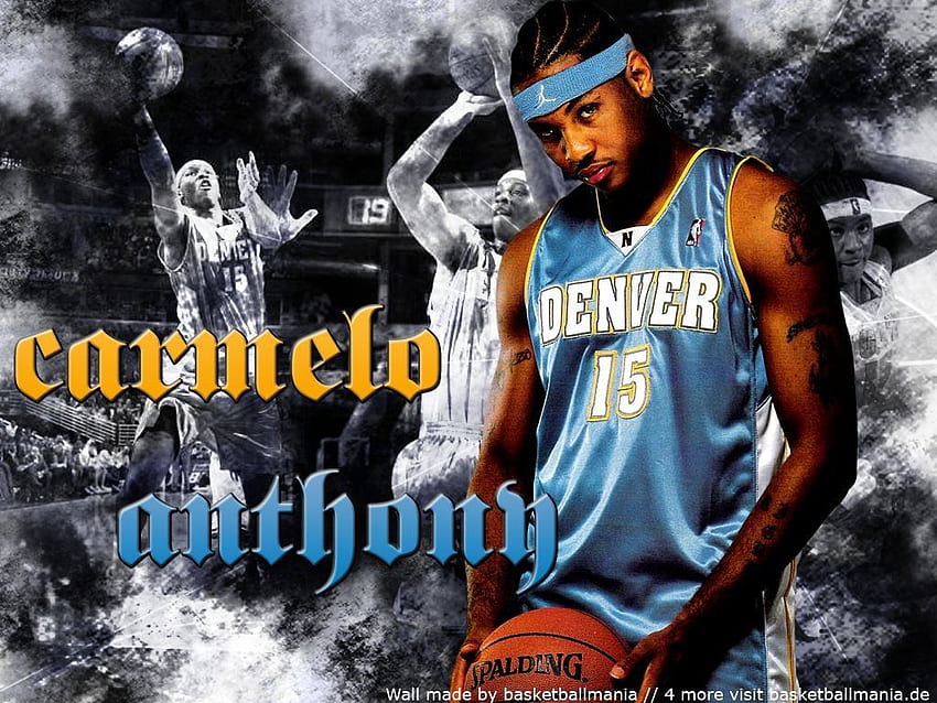 Carmelo Anthony Nuggets. Denver Nuggets della Ca Sfondo HD