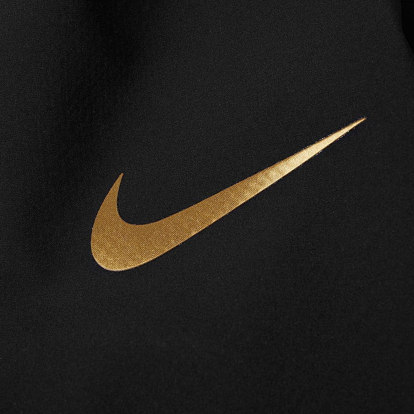 Złote logo Nike, Złote Nike Tapeta na telefon HD