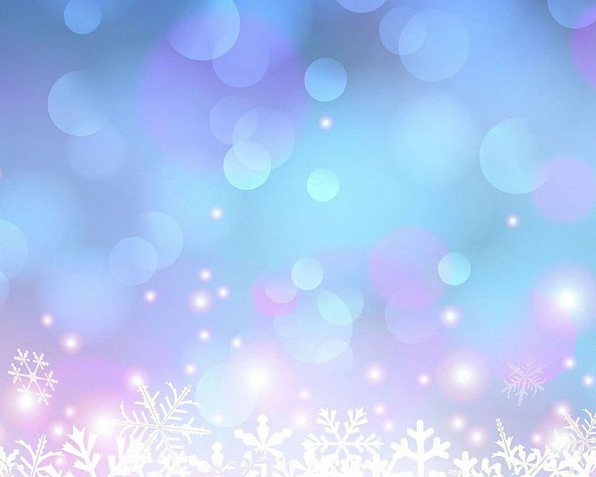 Pretty Light Circle Snowflakes Background [] for your , Mobile & Tablet ...