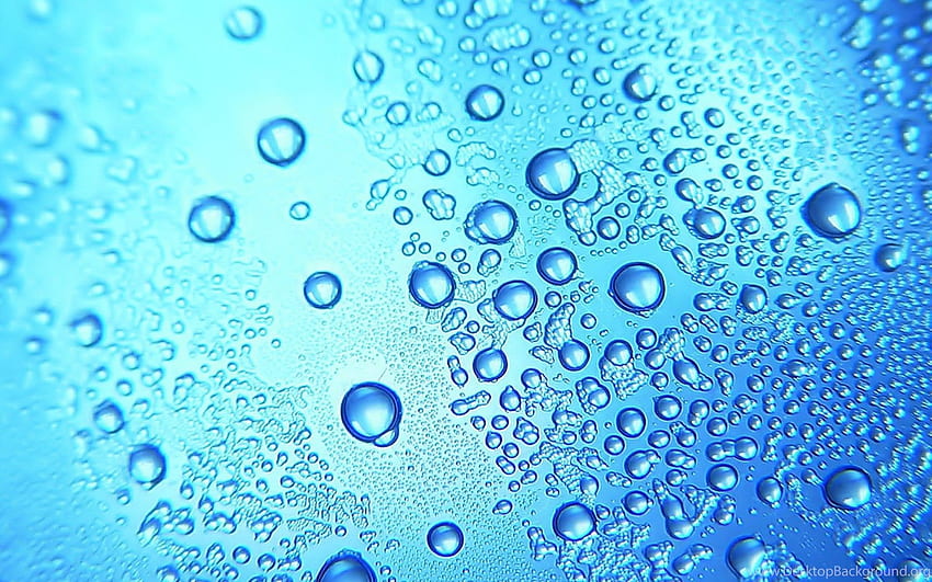 I Water Bubbles Background HD wallpaper