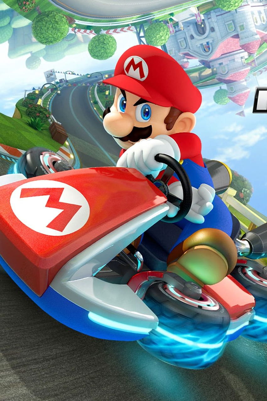 Mario Kart 8 iPhone on HD phone wallpaper