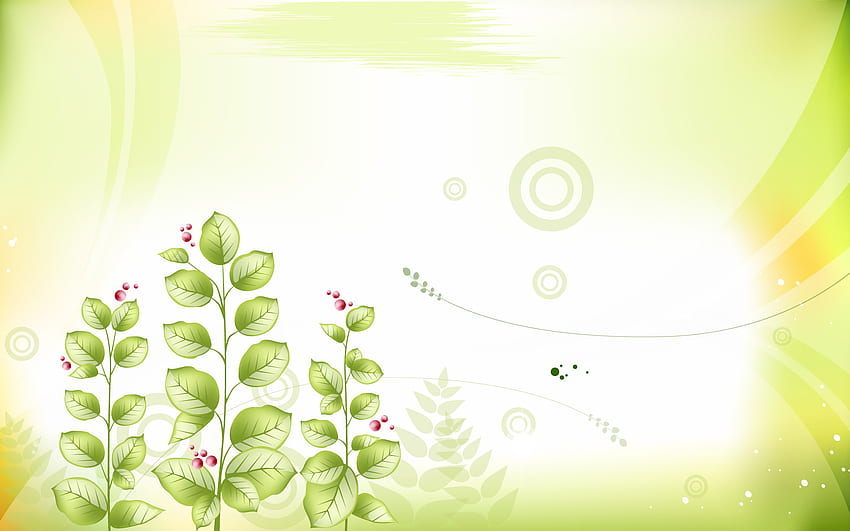beautiful cartoon , green, pink, plant, flower, botany, , floral design, spring, illustration, petal HD wallpaper