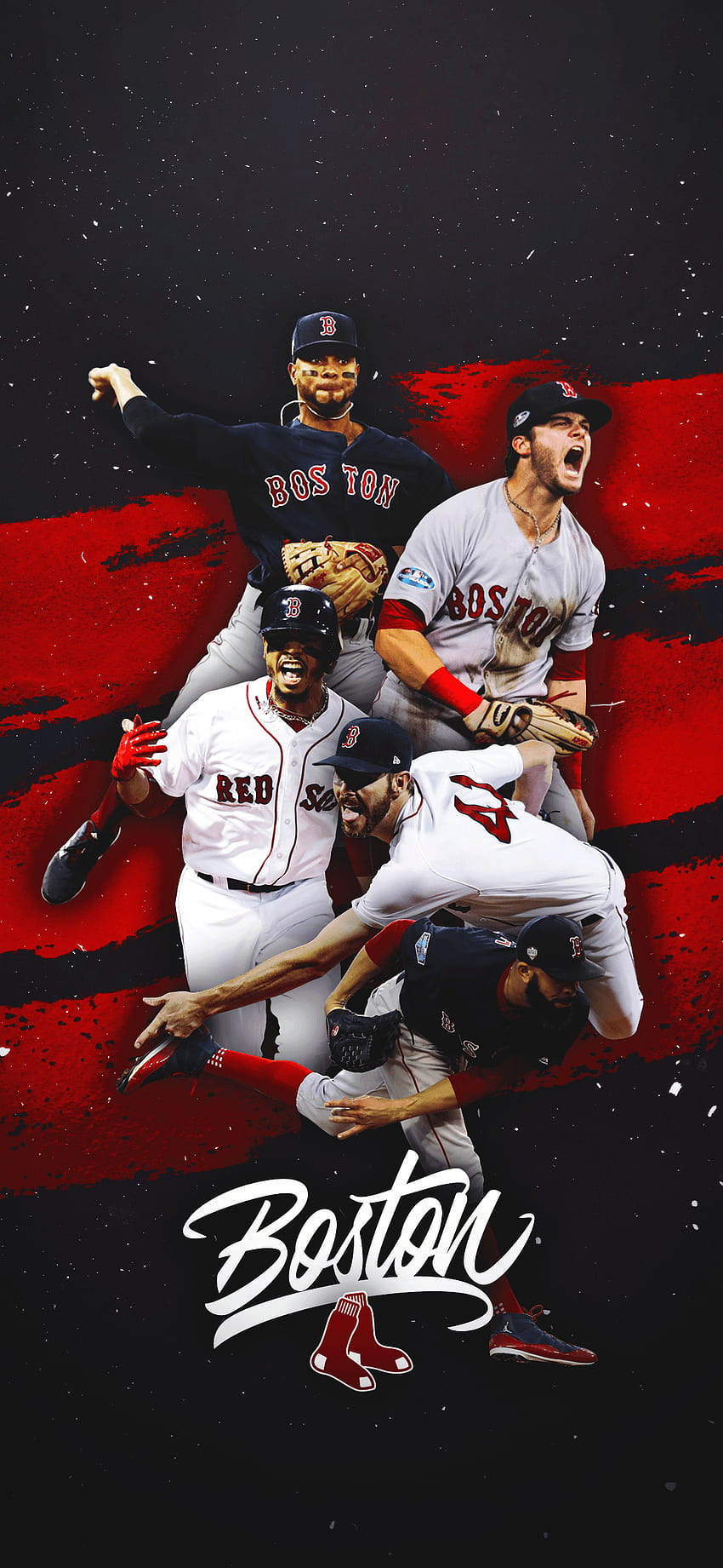 Medias Rojas de Boston 2019 fondo de pantalla del teléfono