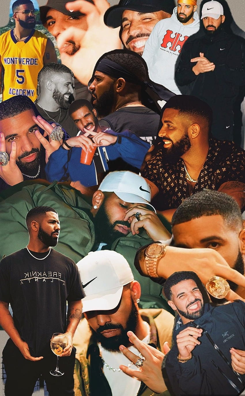 Drake collage. Drake iphone , Drake , Drake, Drake Aesthetic HD phone wallpaper