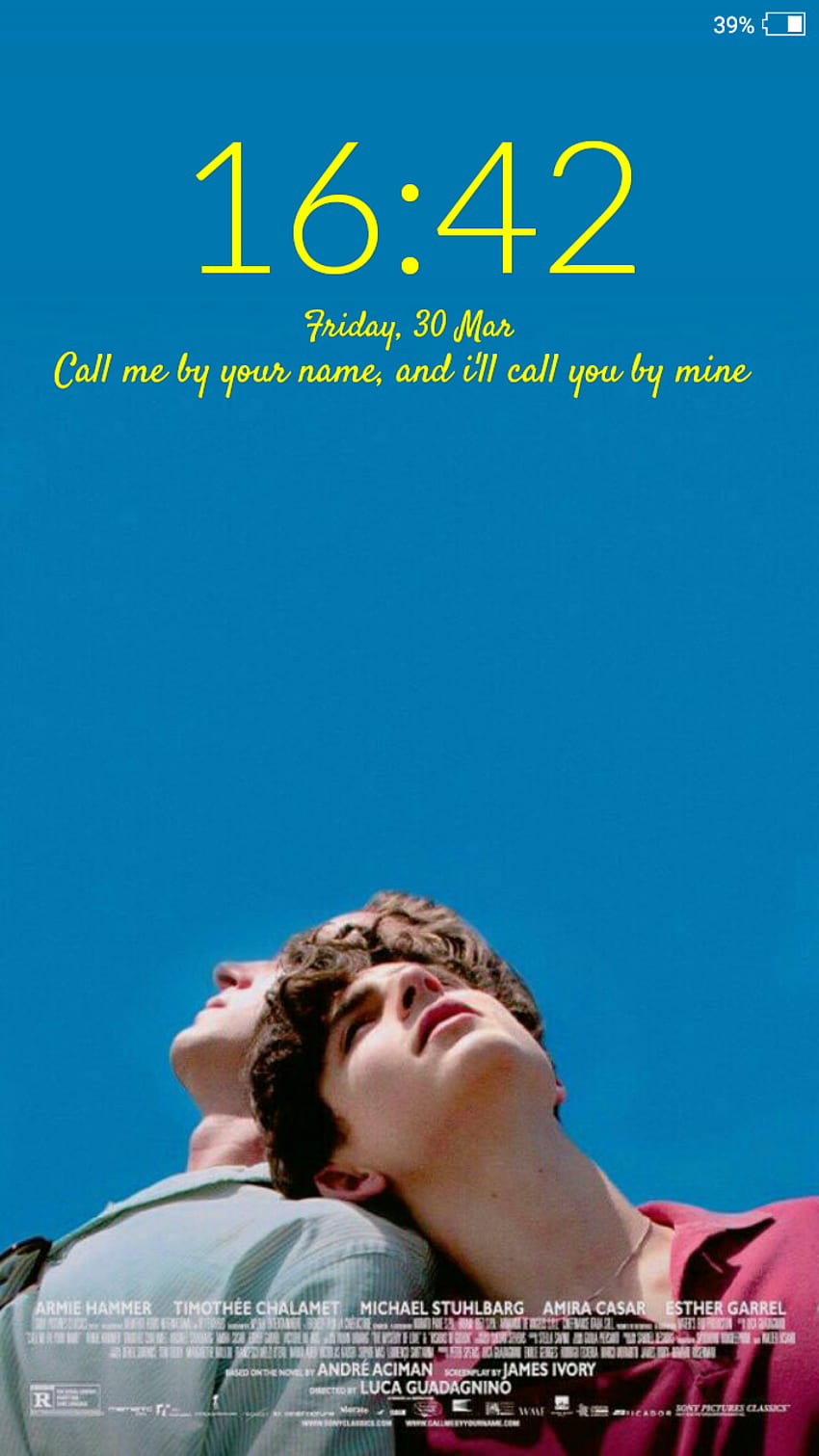 Call Me By Your Name Black And White Poster, Call Me By Your Name Aesthetic HD phone wallpaper