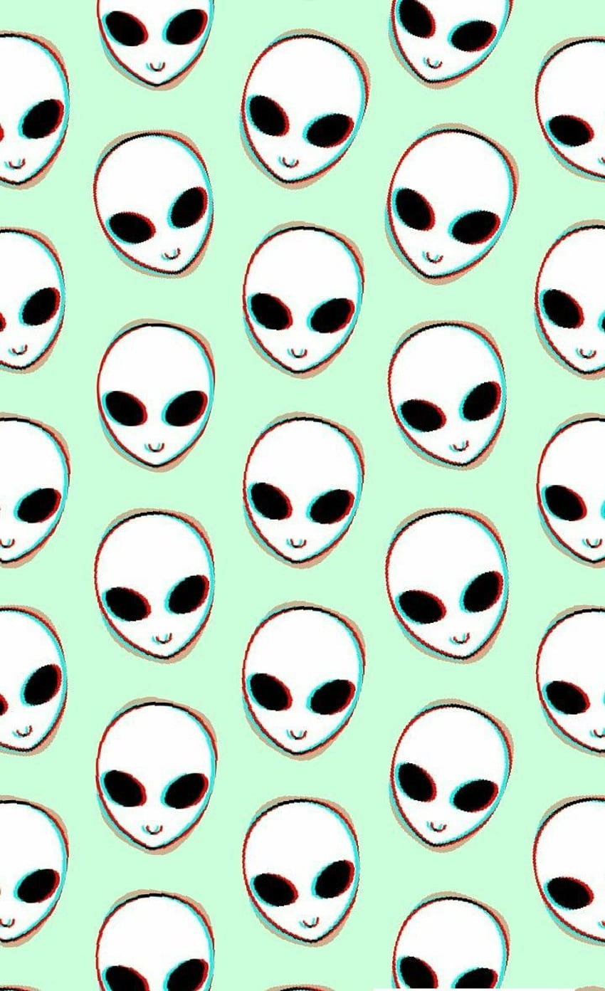 If you love aliens. don't hesitate! Save this!. Space phone , Trippy , Alien aesthetic, Alien Cute HD phone wallpaper