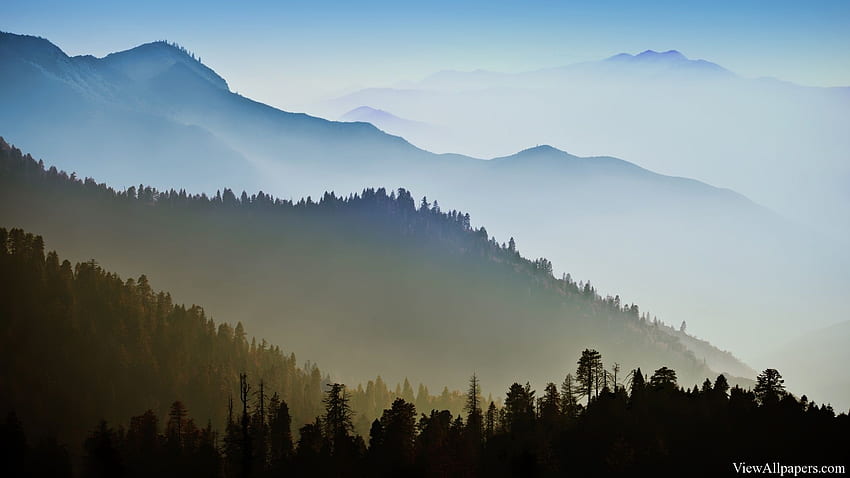 Resolusi Tinggi Pemandangan Gunung Appalachian, MTS Appalachian Wallpaper HD