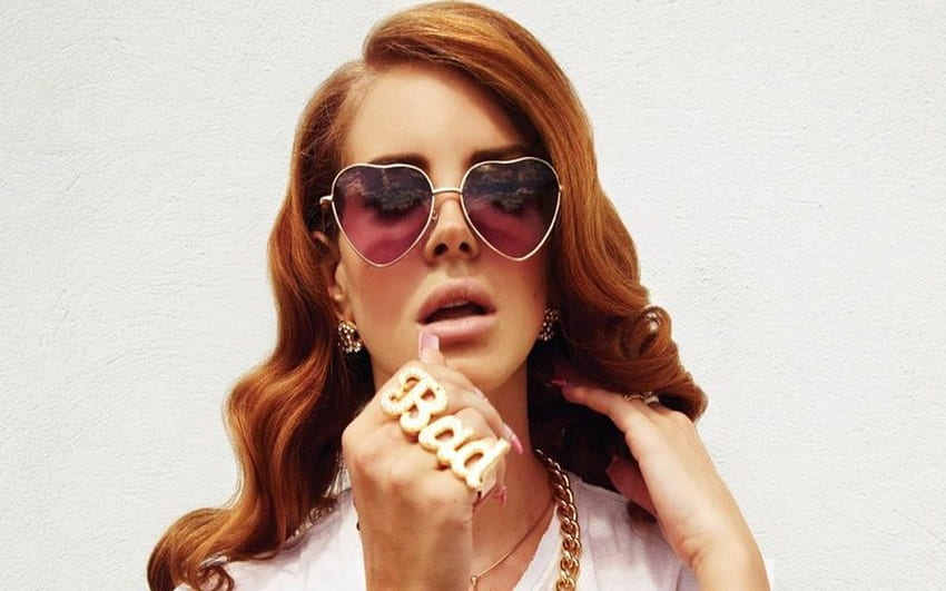 Lana Del Rey Redhead Woman Singer Music Glasses Hd Wallpaper Pxfuel