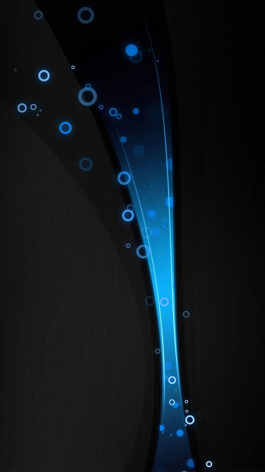 Black And Blue For Mobile, Blue Circle Black HD phone wallpaper | Pxfuel
