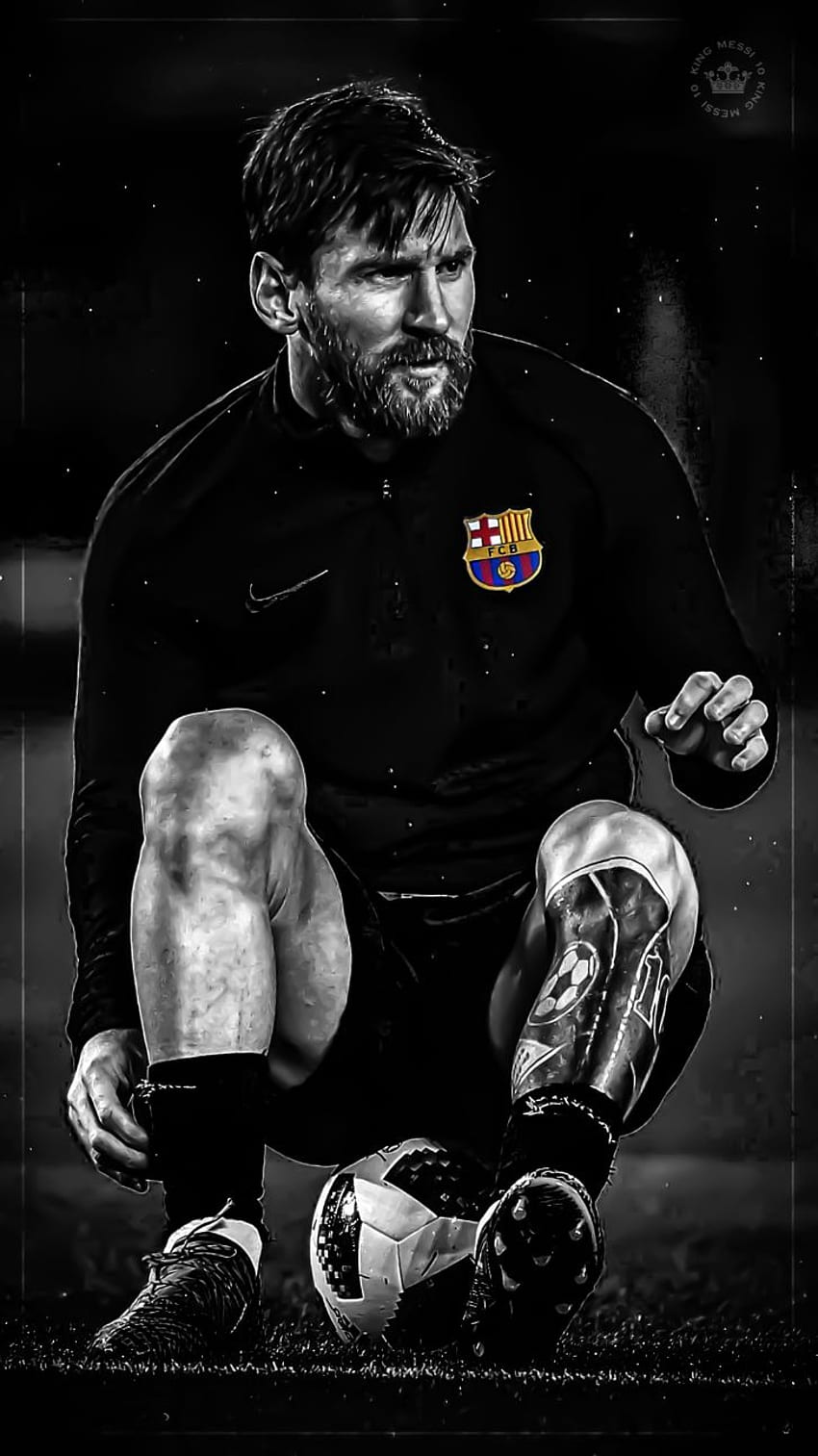 KING MESSI 10 on Twitter. Lionel messi barcelona, Messi, Lionel andrés messi, Messi Black HD phone wallpaper