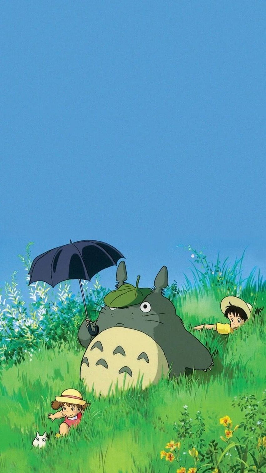 ลายไม้ประดับ Totoro Aesthetic วอลล์เปเปอร์โทรศัพท์ HD