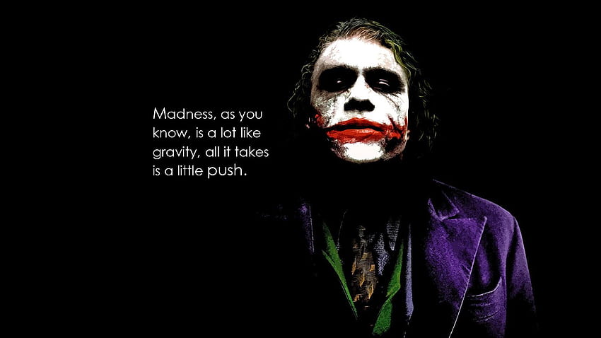 Quote Joker Gallery Joker Quotes Hd Wallpaper Pxfuel 