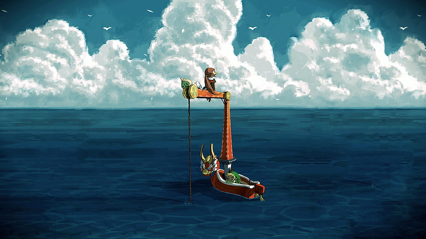 A from Legend of Zelda: Wind Waker that I've been using on a for several years now. Thought I'd upload here, both as a backup and for ... HD wallpaper