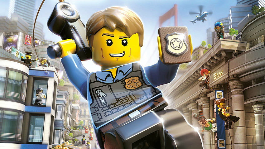 Lego City Gizli İnceleme - Bir LEGO Polisinin Normal Hayatında Normal Bir Gün HD duvar kağıdı