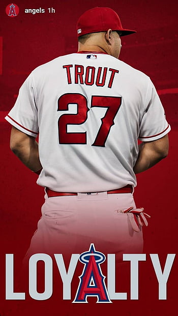 Los Angeles Angels on X: .@MikeTrout's ready for a game of catch! Grab  your glove and download this new wallpaper for your phone:    / X