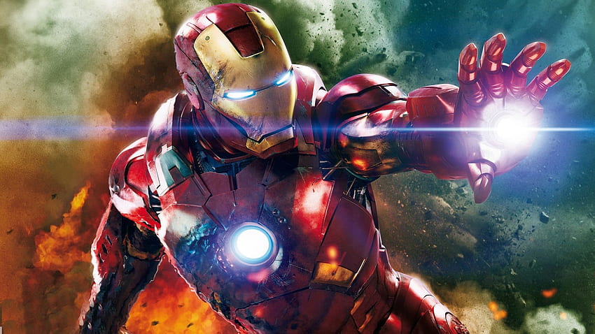 Collection of Iron Man on Spyder HD wallpaper