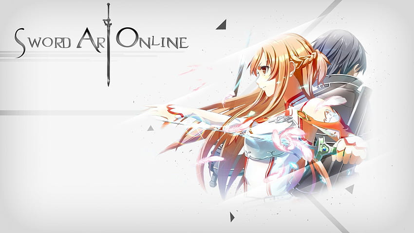Kirito y Asuna, Sword Art Online, Kirito, Asuna, Anime, Anime Warriors fondo de pantalla