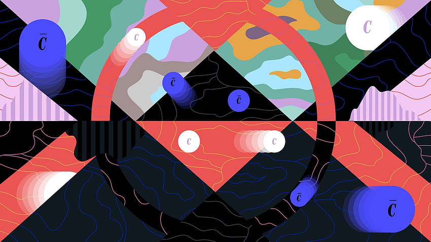 LHCb Discovers Matter Antimatter Asymmetry In Charm Quarks. Symmetry Magazine HD wallpaper