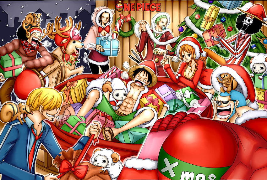 Merry One Piece Christmas! : OnePiece HD wallpaper | Pxfuel