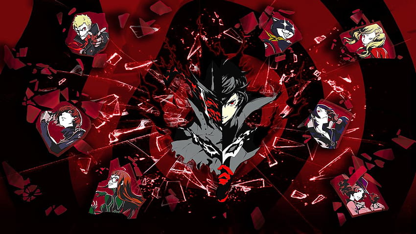 Made this cool Persona 5 wallpaper for my iPhone 13 using some random  images I found online  rPERSoNA
