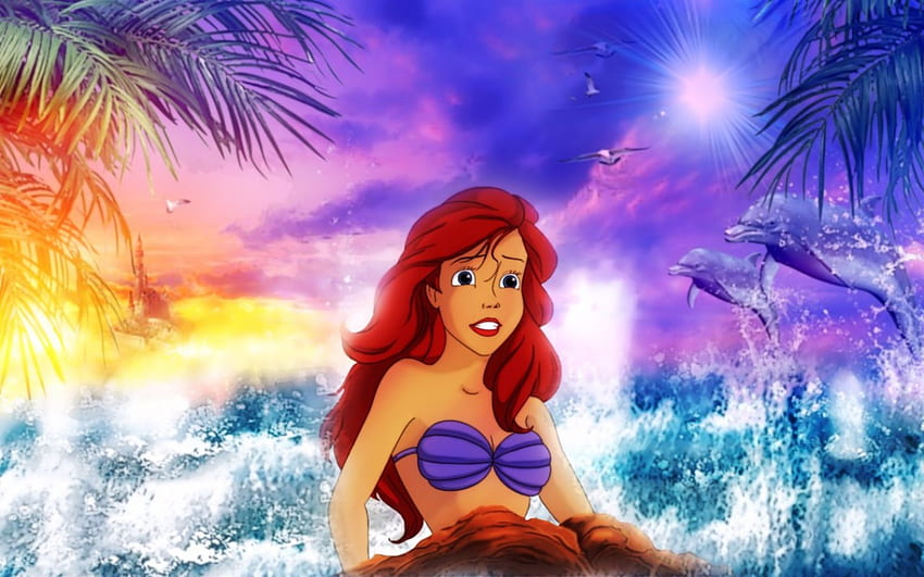 Putri Disney Ariel , Disney, Ariel, Putri Wallpaper HD