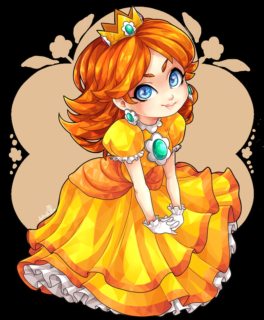 Corona Daisy Mario Bros - & , Princesa Daisy fondo de pantalla del teléfono