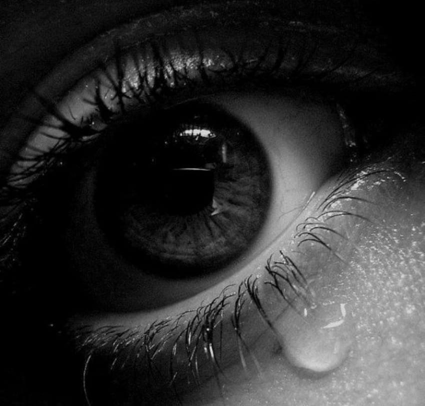 ดื่มน้ำตาจากตาของฉัน ขาว ดำ น้ำตา ตา ความเศร้าโศก ผู้หญิง เศร้า รูป ผนัง ดื่ม วอลล์เปเปอร์ HD