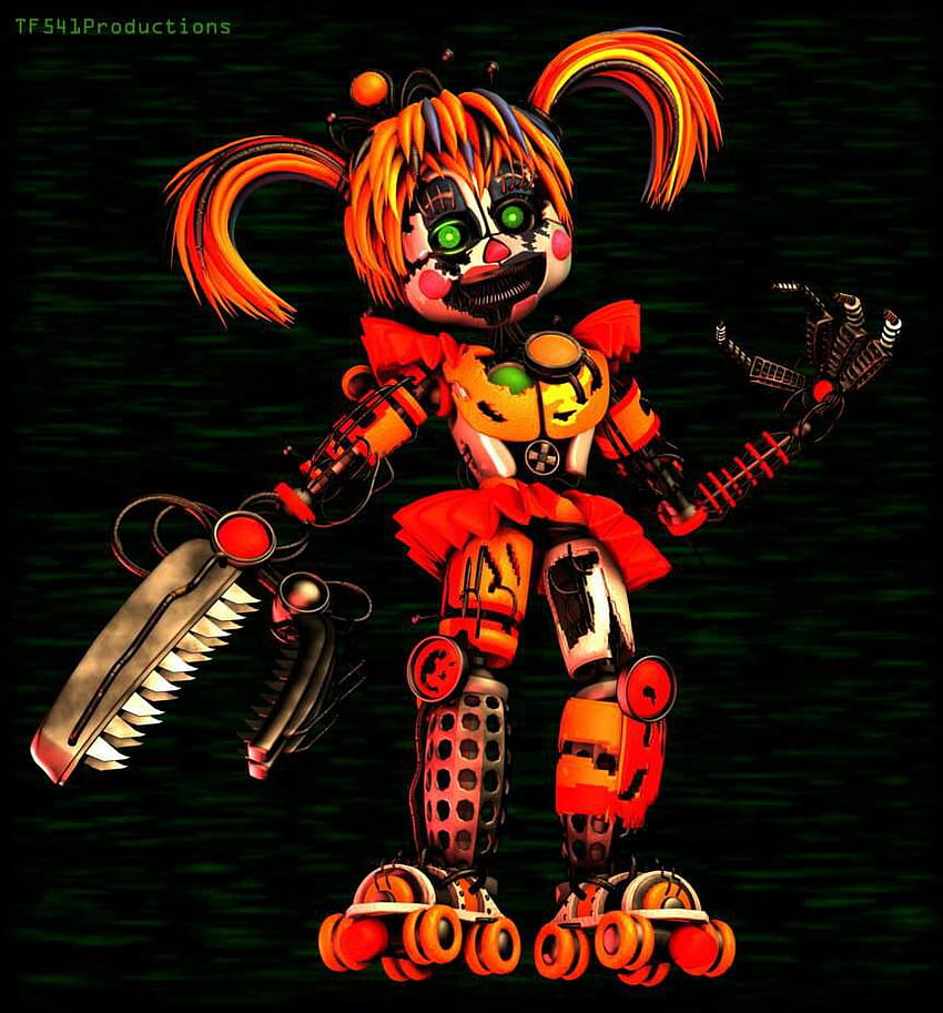 Fnaf 6 scrap baby, fnaf 6, scrap baby, HD phone wallpaper