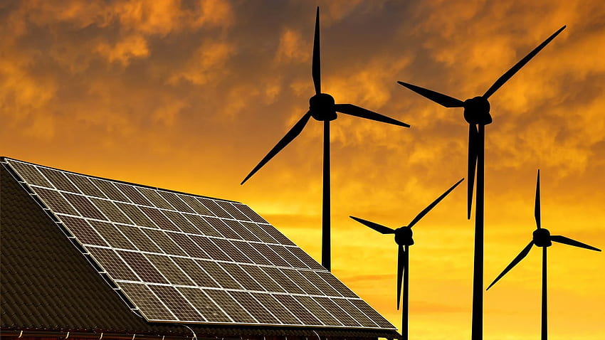 Energia wiatrowa i słoneczna oszczędzają Amerykanom zdumiewającą ilość pieniędzy – Vox, Clean Energy Tapeta HD
