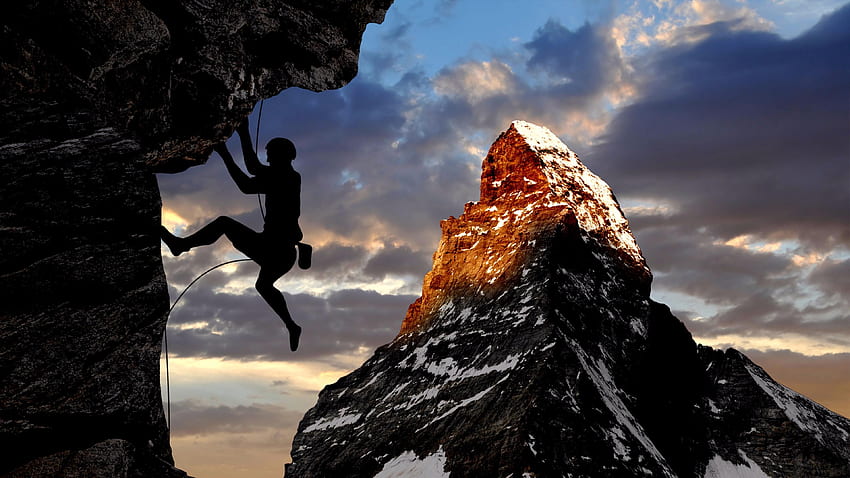 adventure matterhorn peak swiss alps HD wallpaper