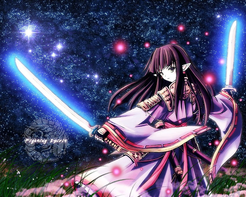 Fighting Spirit anime anime girl black blade cute dark female [] for your , Mobile & Tablet. Explore Anime Fighting . Cool Anime , Anime , Fight Girl HD wallpaper