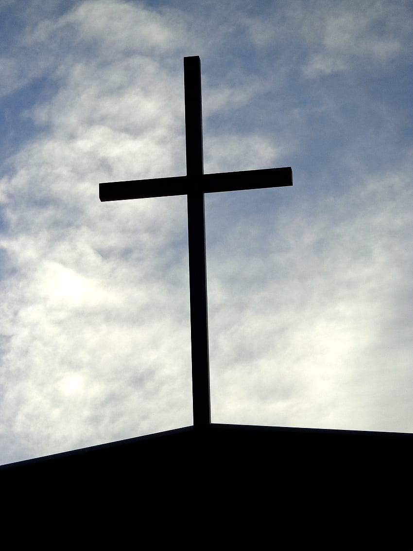Cruz cristiana con cielo de . grafico. Dominio Público, Cruces Cristianas  fondo de pantalla del teléfono | Pxfuel