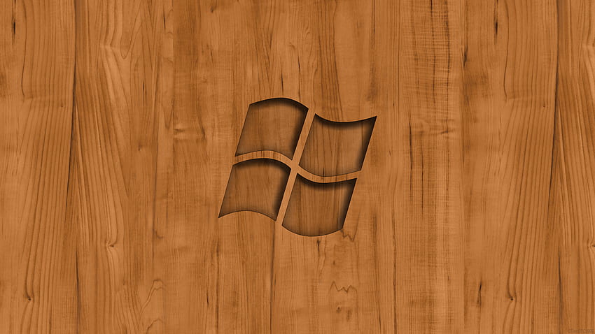 Windows Wood โดย TomEFC98 [], งานไม้ วอลล์เปเปอร์ HD