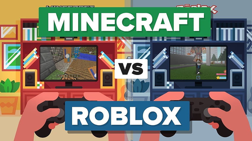 Minecraft vs Roblox - How Do They Compare? - Video Game Comparison, Minecraft vs Fortnite HD wallpaper