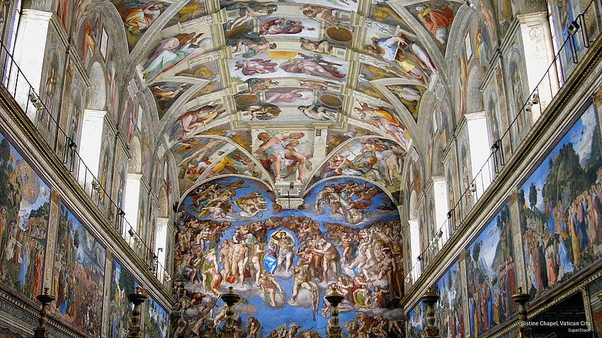 トップシスティーナ礼拝堂の天井 - 本 - あなたの情報源 , & 高品質 高画質の壁紙