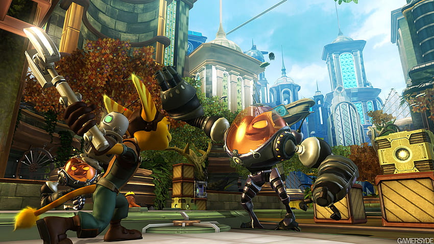 Four Ratchet & Clank, Ratchet and Clank Deadlocked HD wallpaper