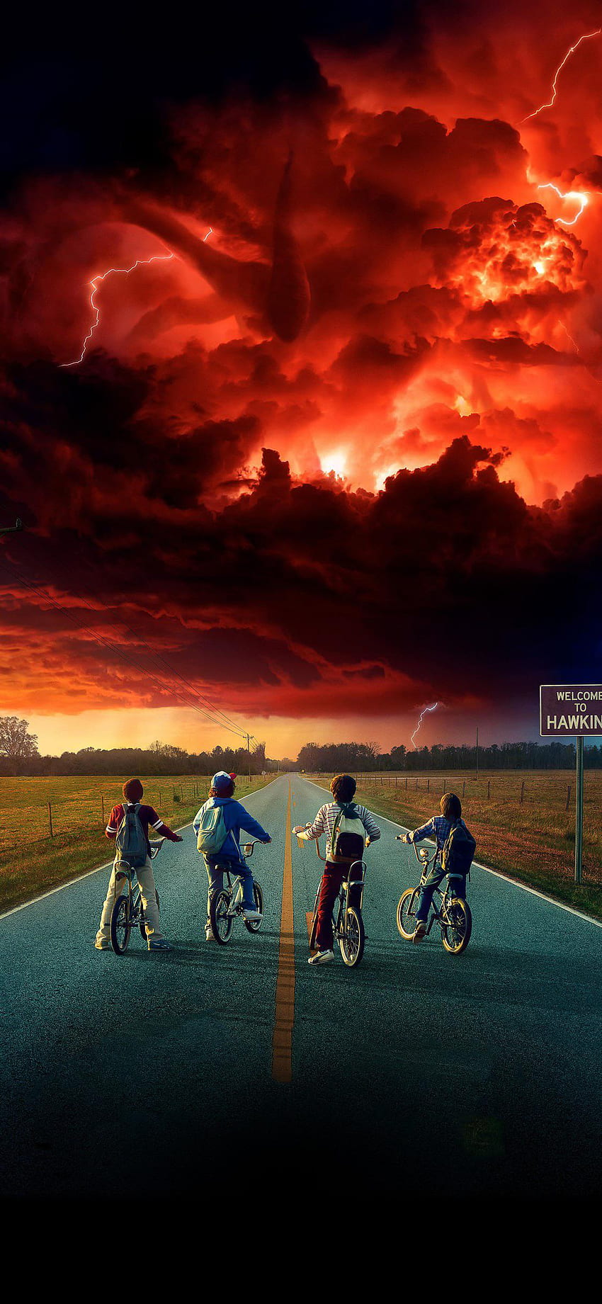 Stranger Things iPhone X (Not Mine). iPhone X - iPhone X, Stranger Things Max HD phone wallpaper