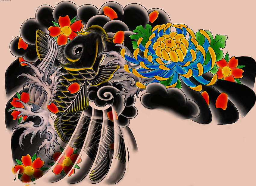 Japanese Snake Tattoo Design Art Concept, Japanese Animal HD wallpaper