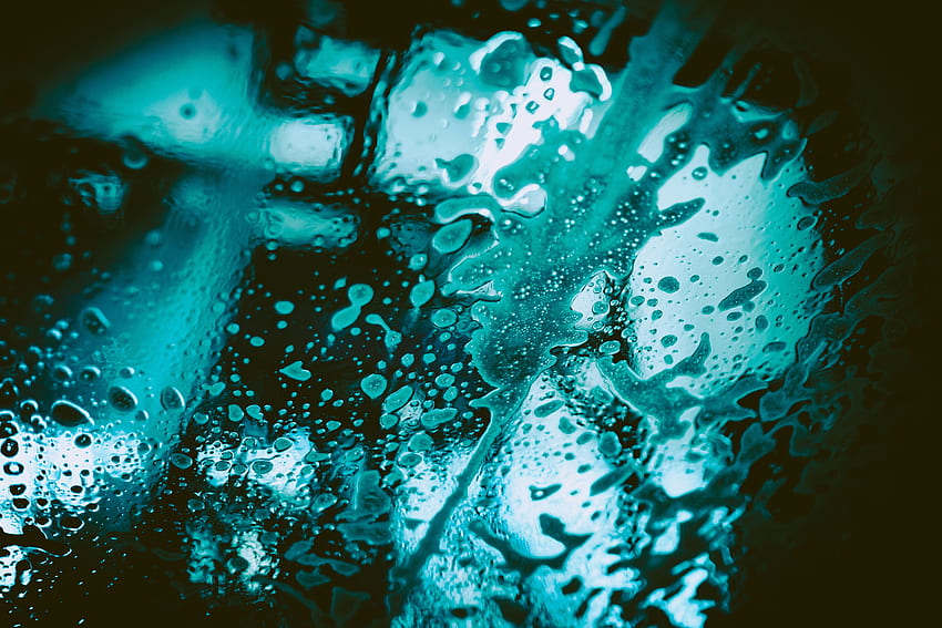 Abstract, Water, Glass, Stains, Spots HD wallpaper